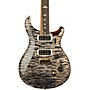 PRS Wood Library Custom 24-08 With Stained Maple Neck and Ziricote Fretboard Electric Guitar Charcoal 240382202