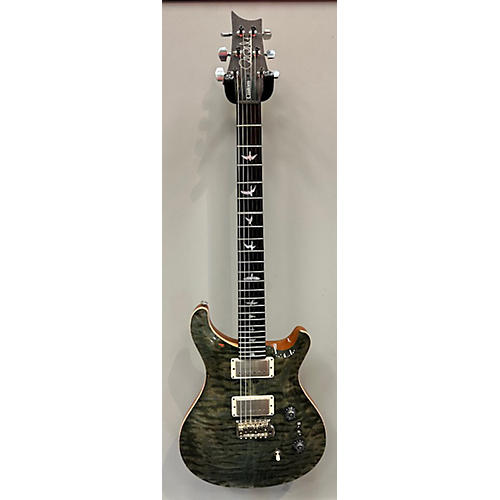 PRS Wood Library Custom 24 10 Top Solid Body Electric Guitar Emerald Green