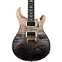 PRS Wood Library Custom 24 10-Top With Pattern Thin Neck and Ebony Fretboard Electric Guitar Gray Black Fade