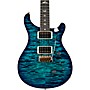 PRS Wood Library Custom 24 with Quilt 10-Top Electric Guitar Cobalt Blue