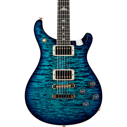 PRS Wood Library McCarty 594 with Quilt 10-Top Electric Guitar Cobalt Blue