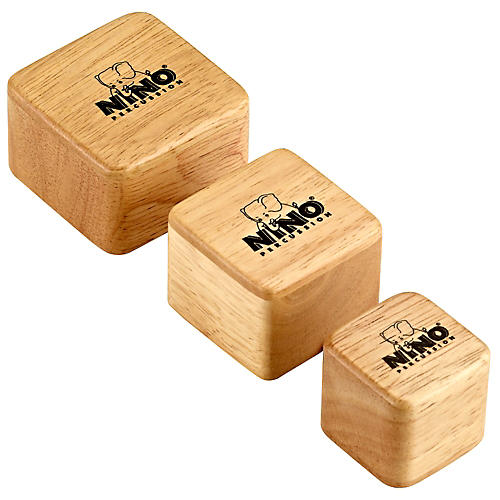 Wood Shakers Square 3 Piece Set