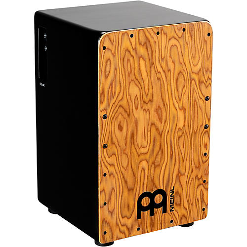 MEINL Woodcraft Series Professional Pickup Cajon with Makah Burl Frontplate