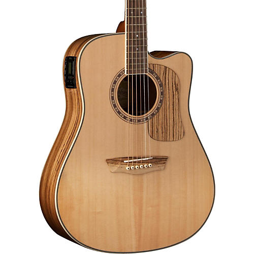 Woodcraft Series WCSD32SCE Dreadnought Acoustic-Electric Guitar