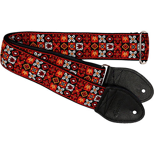 Souldier Woodstock Guitar Strap Red 2 in.