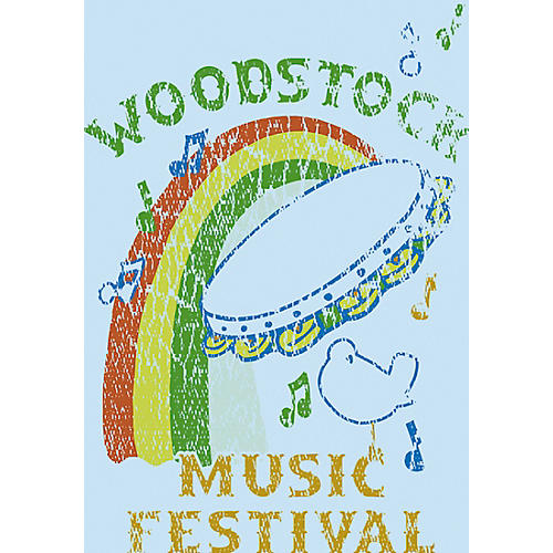 C&D Visionary Woodstock Tambourine Magnet