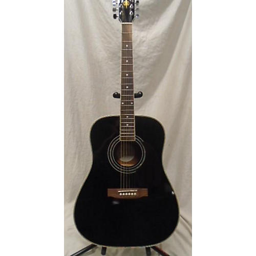 Corbin Woodville CVG92BK Acoustic Guitar Black Musician's Friend