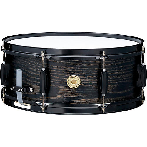 TAMA Woodworks Poplar Snare Drum Condition 1 - Mint 14 x 5.5 in. Black Oak Wrap