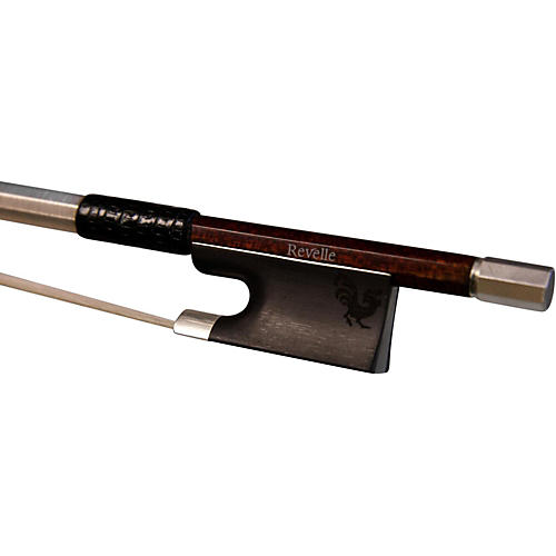 Revelle Woody Series Carbon Fiber Wood Hybrid Violin Bow 4/4 Round
