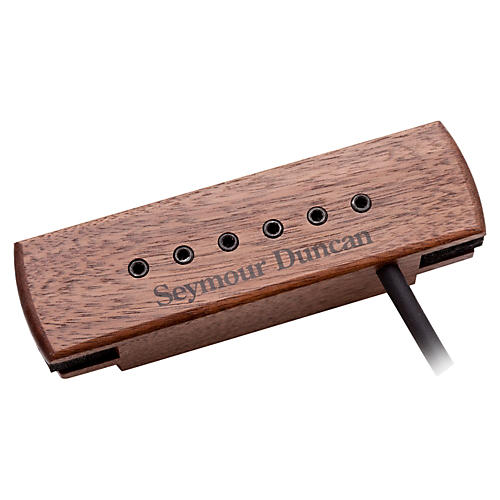 Seymour Duncan Woody XL Adjustable Pole Pieces Soundhole Pickup Condition 1 - Mint Walnut