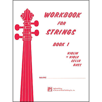 Alfred Workbook for Strings Book 1 Viola