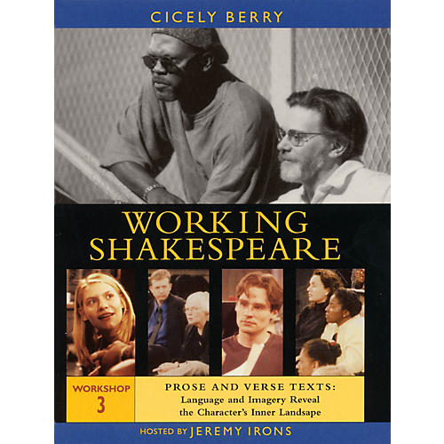 Working Shakespeare Applause Books Series DVD Written by William Shakespeare