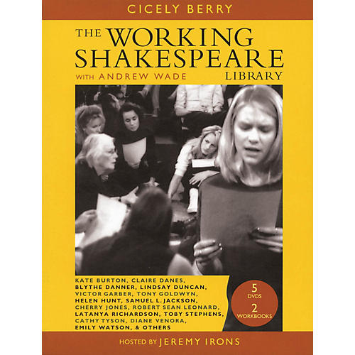 Working Shakespeare Applause Books Series Softcover with DVD Written by Cicely Berry