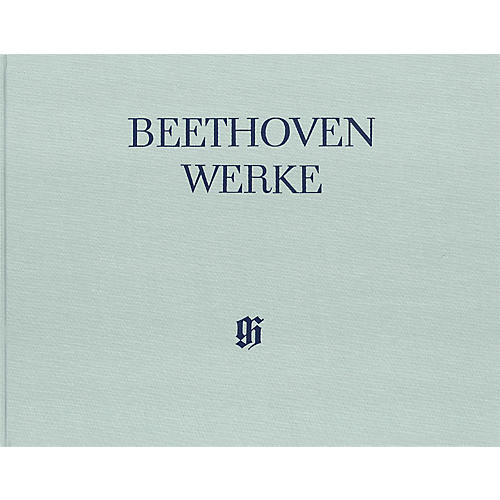 G. Henle Verlag Works for Piano Four-Hands Henle Edition Hardcover by Beethoven Edited by Hans Schmidt