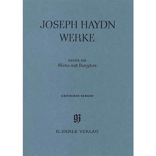 G. Henle Verlag Works with Barytoneseries Henle Edition Series Hardcover