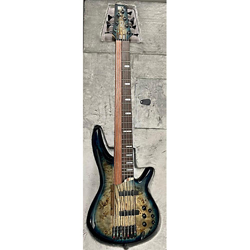 Ibanez Workshop SRAS7 7-String Electric Bass Guitar cosmic blue