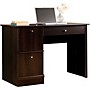 SAUDER WOODWORKING CO. Workstation Computer Desk for Recording and Content Creation Cinnamon Cherry