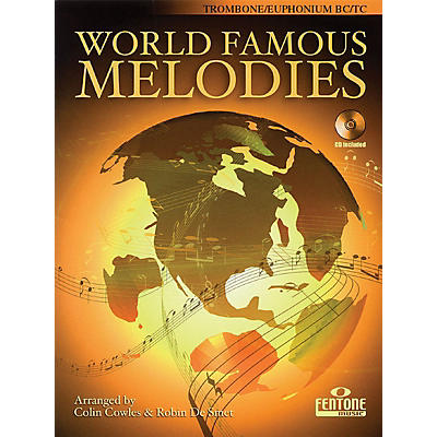 FENTONE World Famous Melodies (Trombone Play-Along Book/CD Pack) Fentone Instrumental Books Series