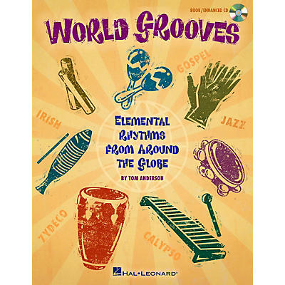 Hal Leonard World Grooves - Elemental Rhythms From Around the Globe Book/CD