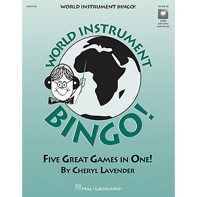Hal Leonard World Instrument Bingo (Game) (Replacement CD) CD Composed by Cheryl Lavender