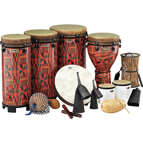 Remo World Music Drumming Packages Package C - 40 Instruments