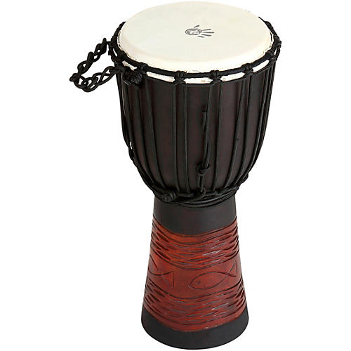 X8 Drums World Rhythm Djembe 10 x 20 in.