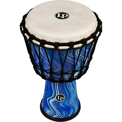 LP World Rope-Tuned Circle Djembe, 7 in.