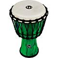 LP World Rope-Tuned Circle Djembe, 7 in. Green MarbleGreen Marble