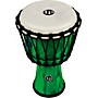 LP World Rope-Tuned Circle Djembe, 7 in. Green Marble