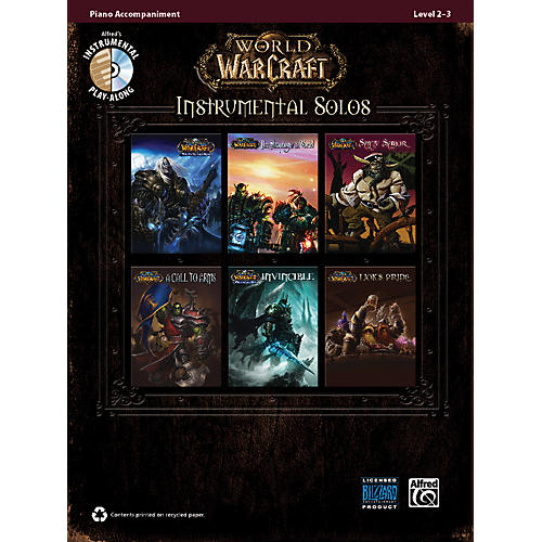World of Warcraft Instrumental Solos Piano Accom. Book & CD