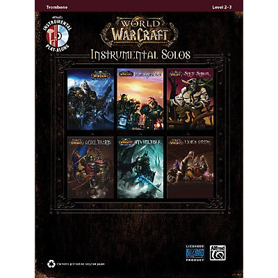 Alfred World of Warcraft Instrumental Solos Trombone Book & CD