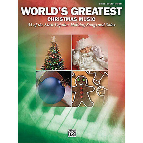 Hal Leonard World's Greatest Christmas Music 55 Most Popular Holiday Songs For Piano/Vocal/Guitar