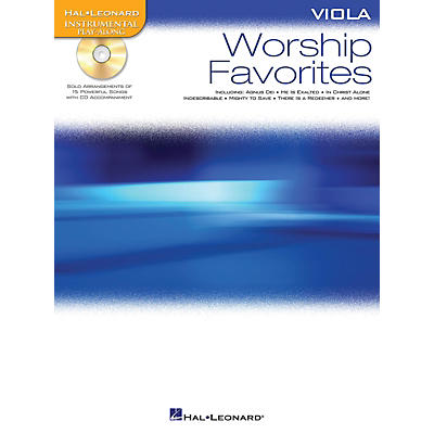 Hal Leonard Worship Favorites (Instrumental Play-Along for Viola) Instrumental Play-Along Series Softcover with CD