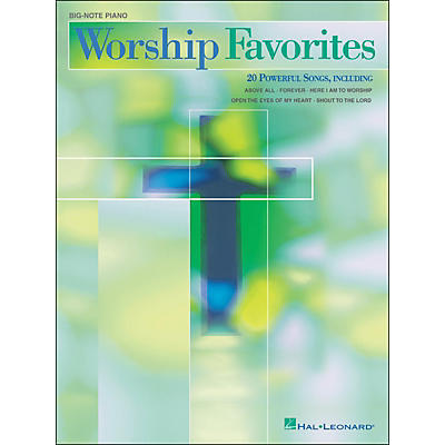Hal Leonard Worship Favorites for Big Note Piano