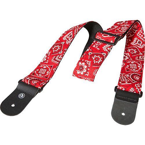 Woven Bandana Cotton Guitar Strap