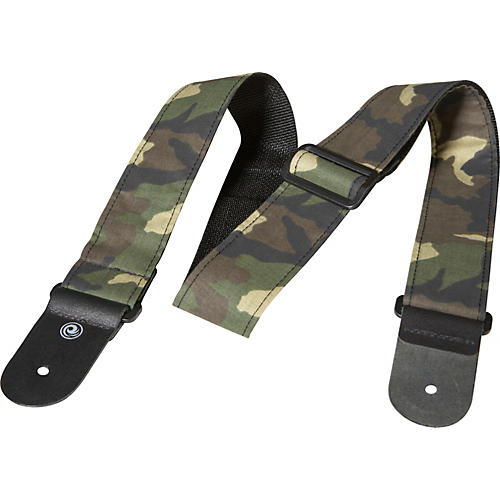 Woven Camouflage Guitar Strap