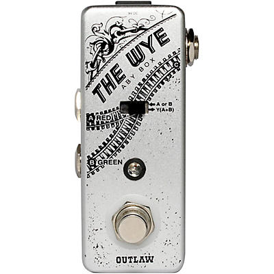 Outlaw Effects Wye ABY Switcher Pedal