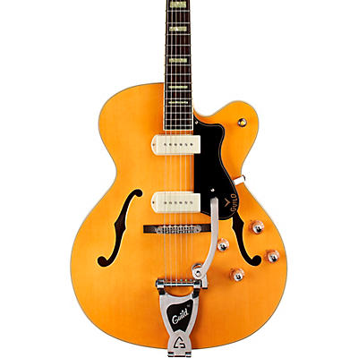 Guild X-175B Manhattan Hollowbody Archtop Electric Guitar With Guild Vibrato Tailpiece
