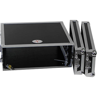 ProX X-4UE 4U Deluxe Effects Rack 14" Deep Rail to Rail with Handles