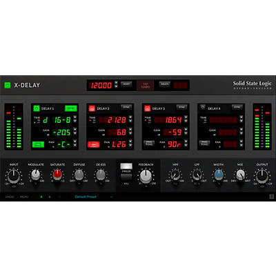 Solid State Logic Software X-Delay Plug-in