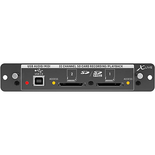 Behringer X-LIVE X32 Expansion Card for 32-Channel SD Card and USB Recording