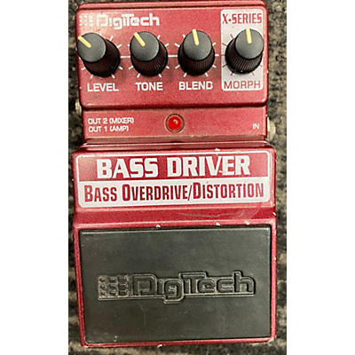 DigiTech X SERIES BASS OVER DRIVE DISTORTION Bass Effect Pedal