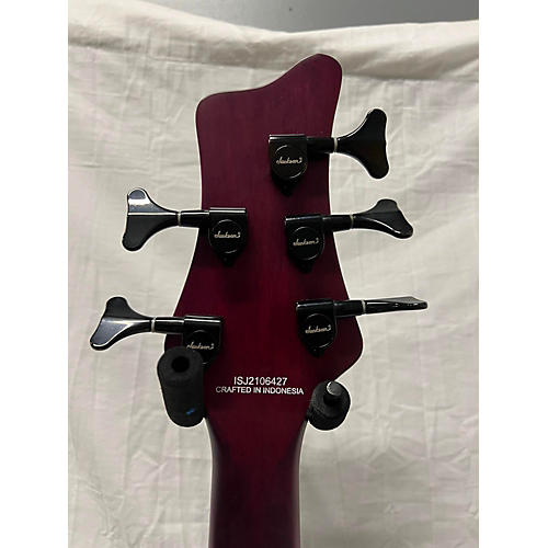 Jackson X Series Electric Bass Guitar Transparent Purple Burst