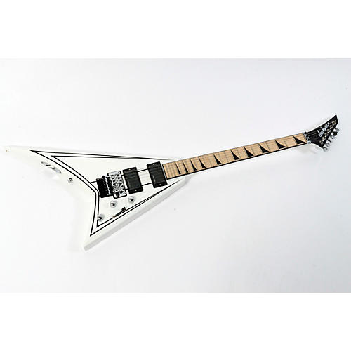 Jackson X Series Rhoads RRX24M Electric Guitar Condition 3 - Scratch and Dent Snow White with Black Pinstripes 197881108519