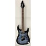 Used Jackson X Series Soloist Arch Top SLATX7Q MS 7-String Multi-Scale Solid Body Electric Guitar Transparent Blue Burst