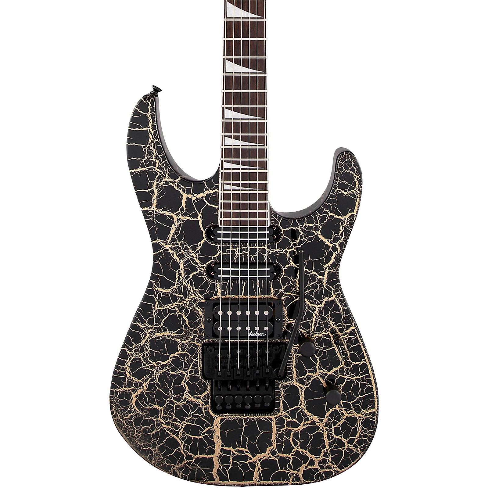 Jackson X Series Soloist SL3X DX Crackle Electric Guitar Gold Crackle Musician's Friend
