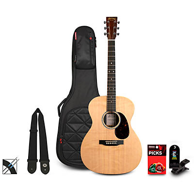 Martin X Series Special 000-X2E Spruce-Rosewood HPL Acoustic-Electric Guitar Pack