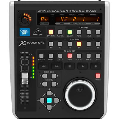 Behringer X-TOUCH ONE, Universal Control Surface With Touch-Sensitive Motor Fader and LCD Scribble Strip