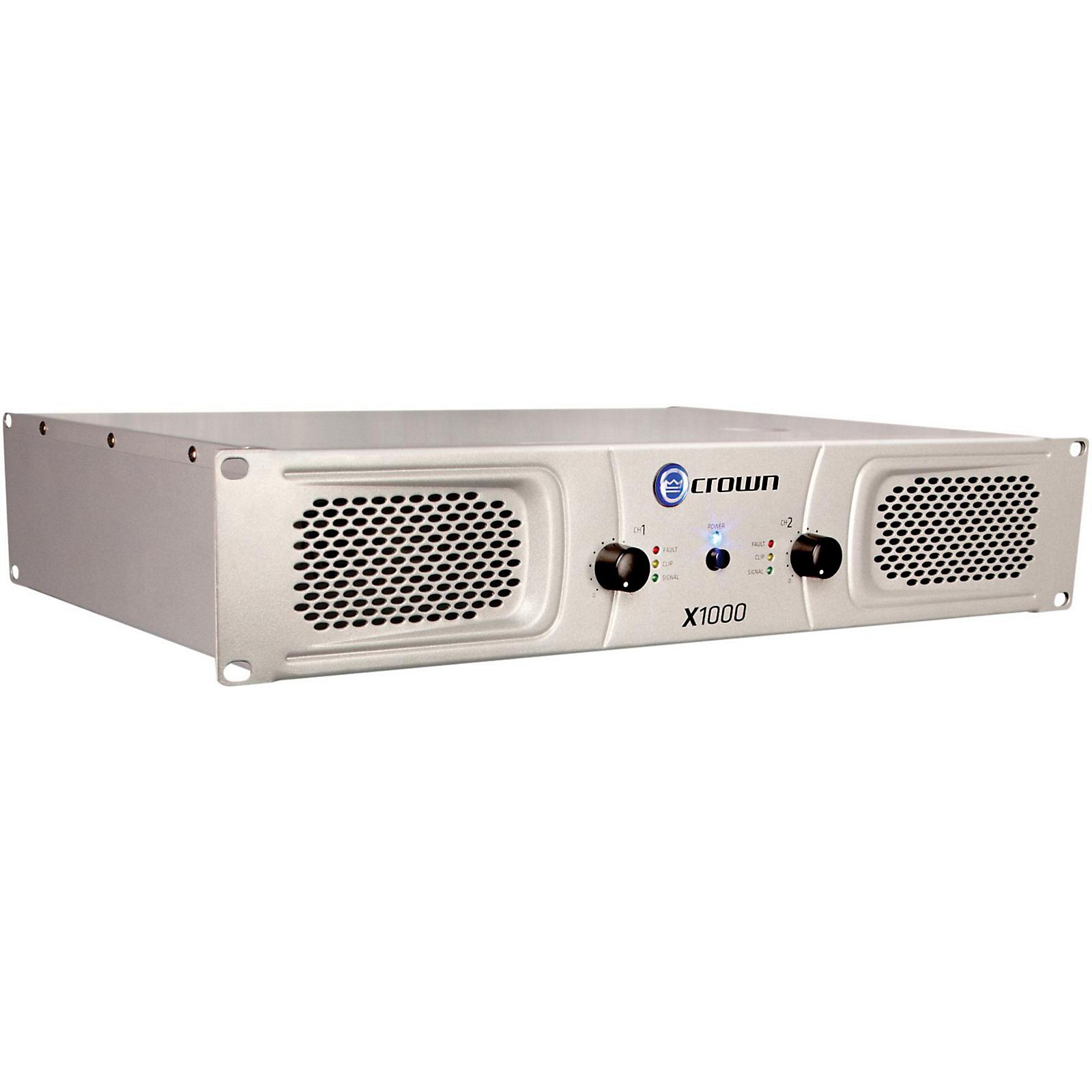 Crown X1000 Stereo 2x300W Power Amp Musician's Friend