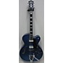 Used Guild X175b/sp-II Hollow Body Electric Guitar Malibu Blue